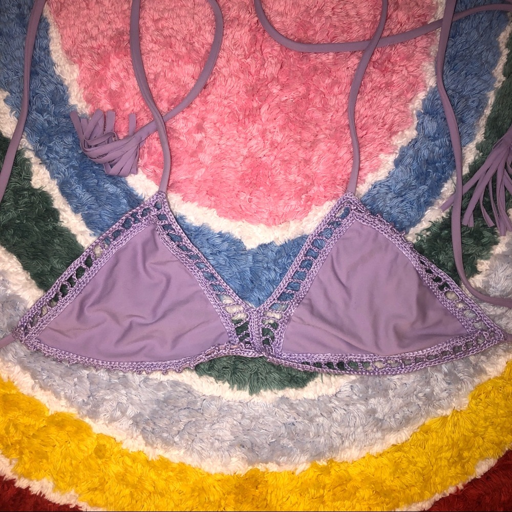 Acacia Swimwear Lilac Andy Top